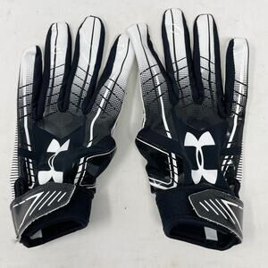 Under Armour F6 Football Receiver Gloves Youth Large GlueGrip